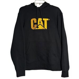 CAT Men's Black Hoodie Size M‎ – New Without Tags